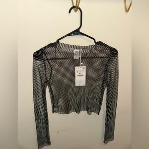 Zara Transparent Top
